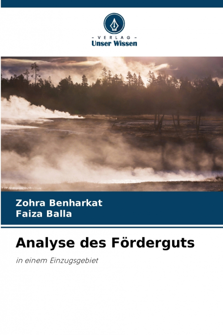 Analyse des Förderguts