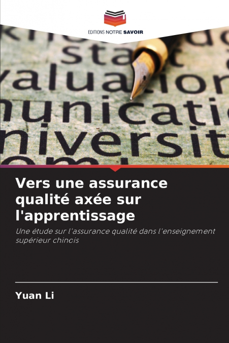 Vers une assurance qualité axée sur l’apprentissage