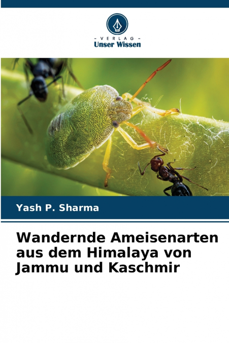 Wandernde Ameisenarten aus dem Himalaya von Jammu und Kaschmir