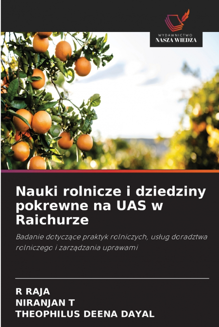 Nauki rolnicze i dziedziny pokrewne na UAS w Raichurze