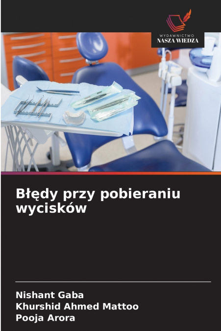 Błędy przy pobieraniu wycisków