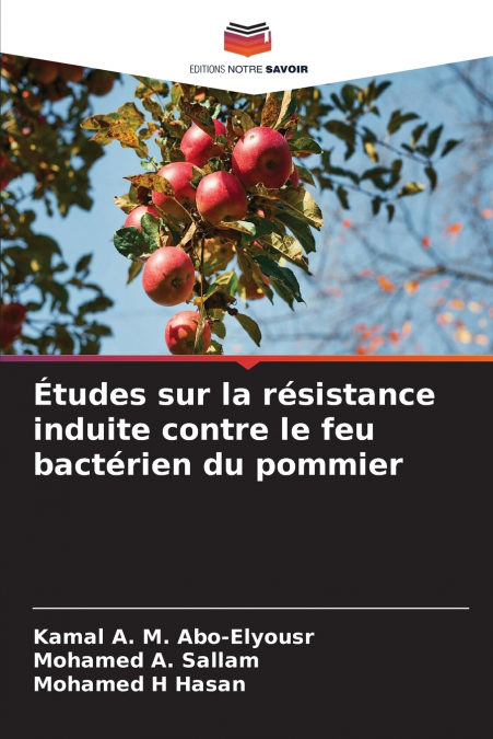 Études sur la résistance induite contre le feu bactérien du pommier