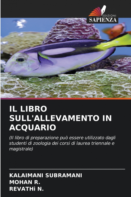 IL LIBRO SULL’ALLEVAMENTO IN ACQUARIO