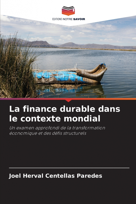 La finance durable dans le contexte mondial