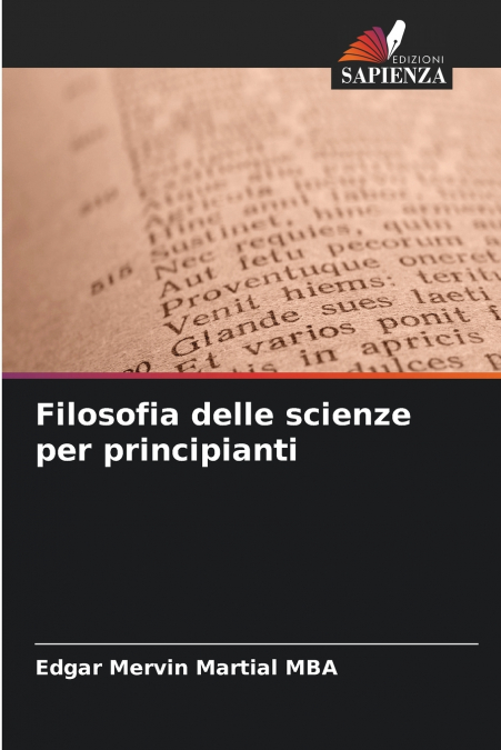 Filosofia delle scienze per principianti