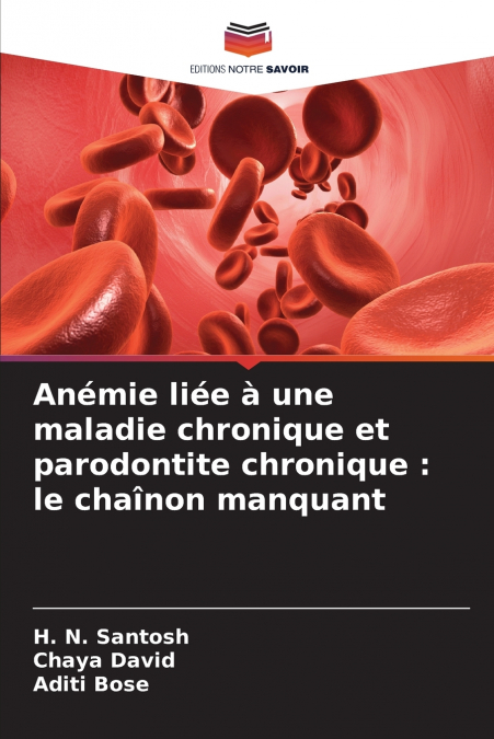 Anémie liée à une maladie chronique et parodontite chronique