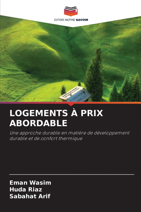 LOGEMENTS À PRIX ABORDABLE