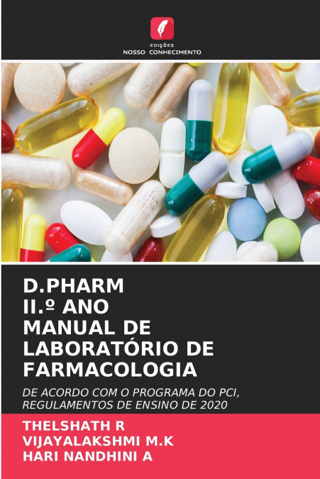 D.PHARM II.º ANO MANUAL DE LABORATÓRIO DE FARMACOLOGIA