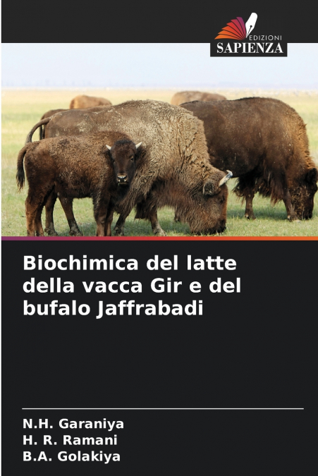 Biochimica del latte della vacca Gir e del bufalo Jaffrabadi