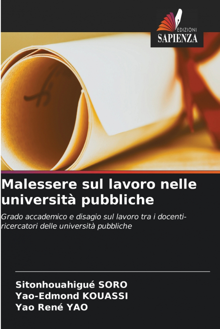 Malessere sul lavoro nelle università pubbliche