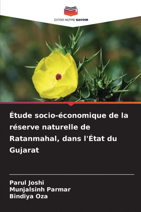 Étude socio-économique de la réserve naturelle de Ratanmahal, dans l’État du Gujarat