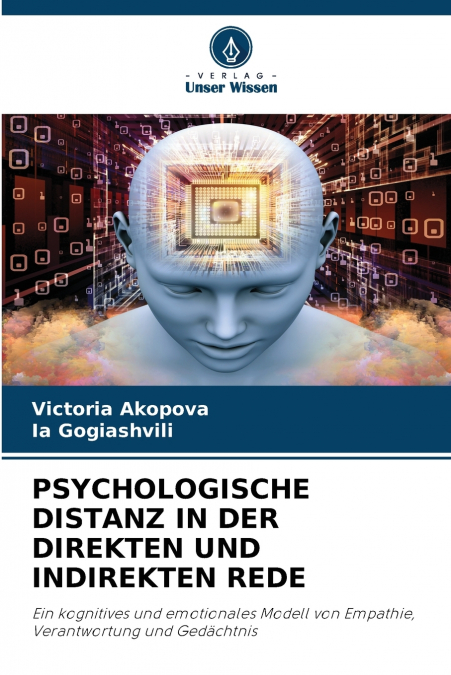 PSYCHOLOGISCHE DISTANZ IN DER DIREKTEN UND INDIREKTEN REDE