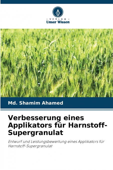 Verbesserung eines Applikators für Harnstoff-Supergranulat