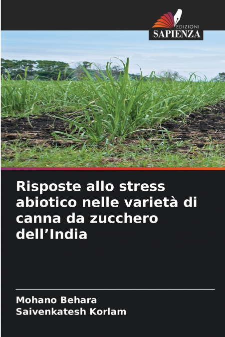 Risposte allo stress abiotico nelle varietà di canna da zucchero dell’India