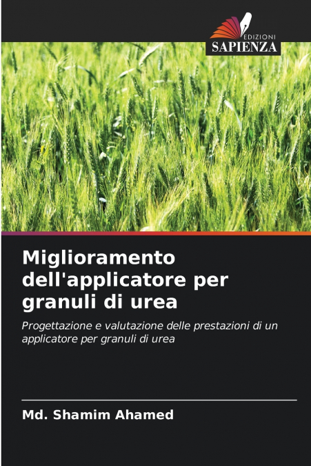 Miglioramento dell’applicatore per granuli di urea