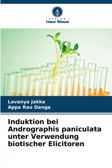 Induktion bei Andrographis paniculata unter Verwendung biotischer Elicitoren