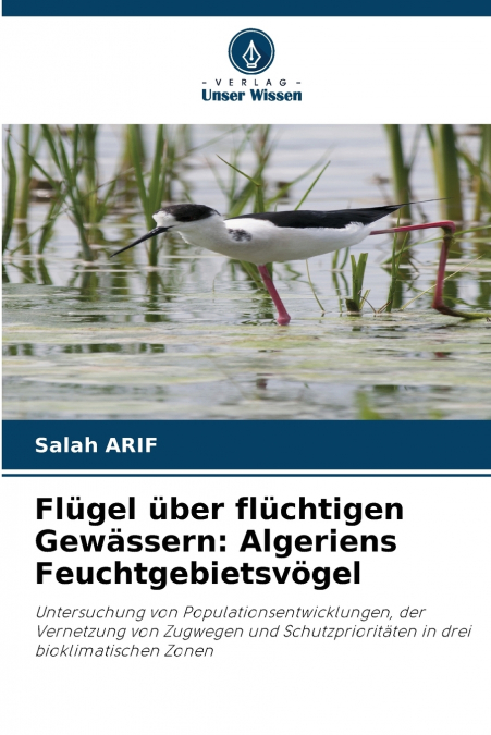 Flügel über flüchtigen Gewässern