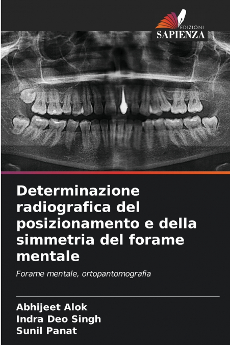 Determinazione radiografica del posizionamento e della simmetria del forame mentale