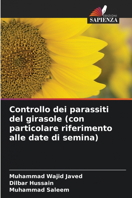 Controllo dei parassiti del girasole (con particolare riferimento alle date di semina)