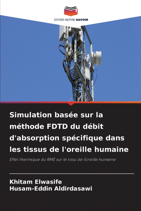 Simulation basée sur la méthode FDTD du débit d’absorption spécifique dans les tissus de l’oreille humaine