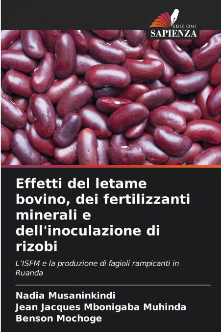 Effetti del letame bovino, dei fertilizzanti minerali e dell’inoculazione di rizobi
