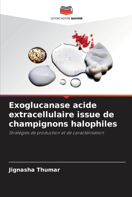 Exoglucanase acide extracellulaire issue de champignons halophiles