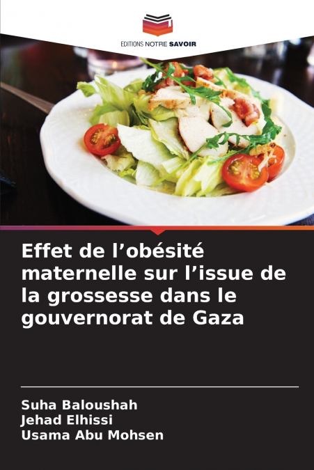 Effet de l’obésité maternelle sur l’issue de la grossesse dans le gouvernorat de Gaza