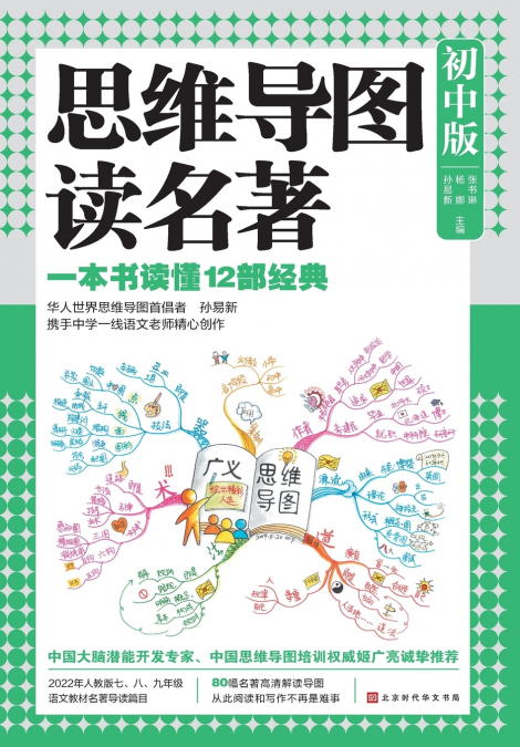 思维导图读名著：初中版 Mind Map Reading Masterpieces