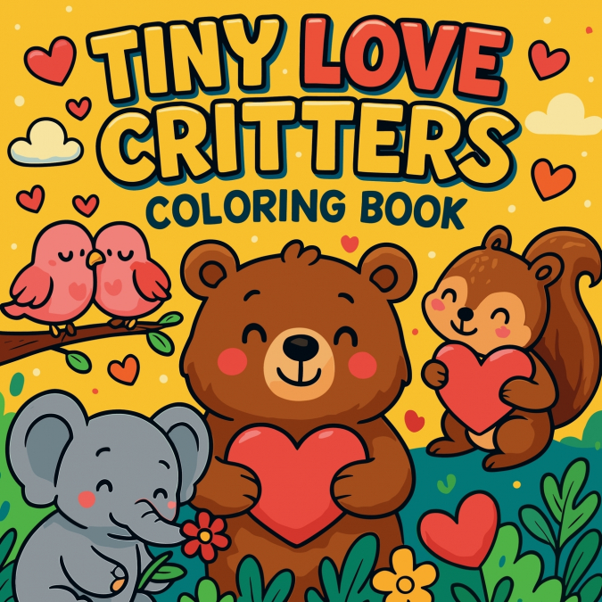 Tiny Love Critters - Coloring Book