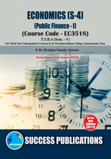 Public Finance - I(T.Y.B.A,S.P. College,Sem.-V)