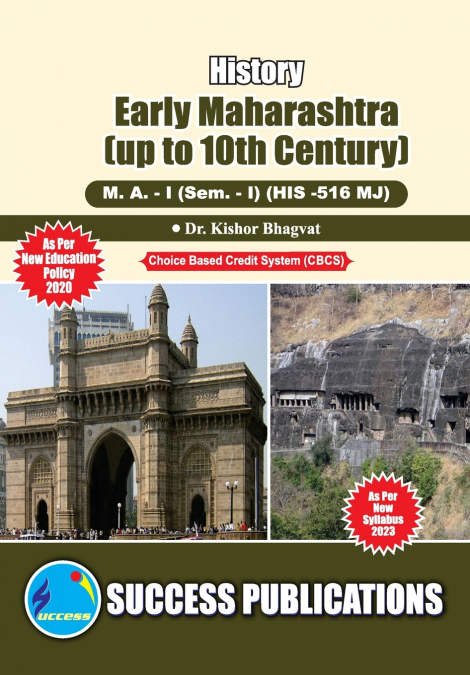 Early Maharashtra (up to 10th Century),First Year ,M.A,Sem-I-English