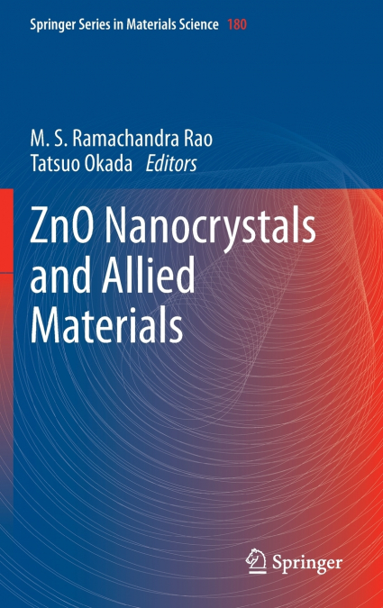 ZnO Nanocrystals and Allied Materials