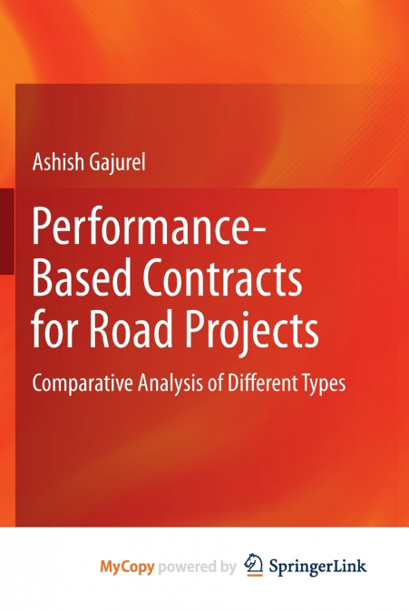 Performance-Based Contracts for Road Projects