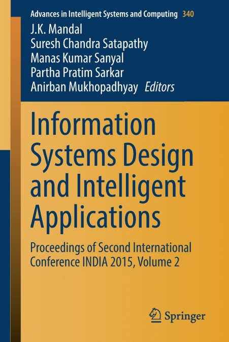 Information Systems Design and Intelligent Applications