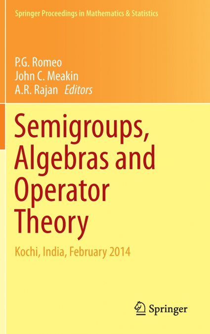 Semigroups, Algebras and Operator Theory