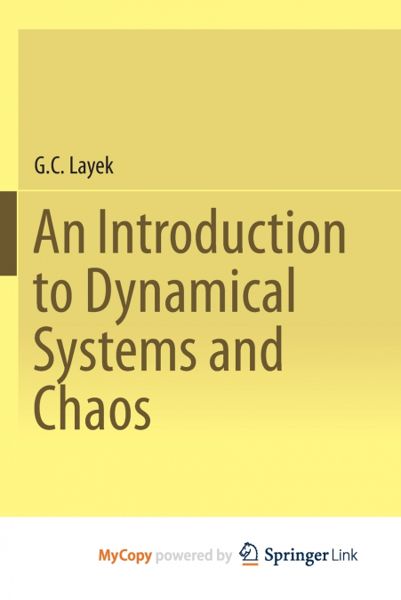 An Introduction to Dynamical Systems and Chaos