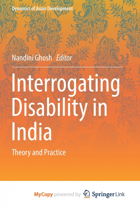 Interrogating Disability in India
