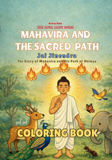 Mahavira and the Sacred Path Coloring Book
