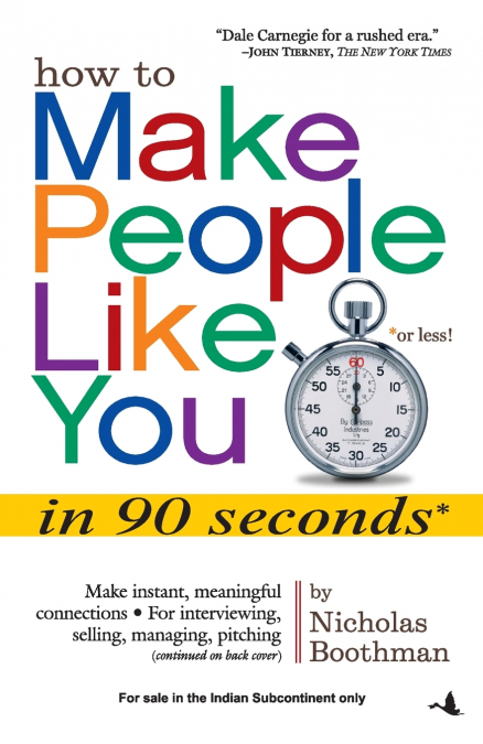 How to people make like you in 90 seconds