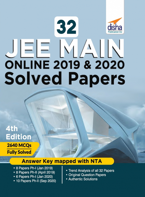 32 JEE Main Online 2019 & 2020 Solved Papers 4th Edition