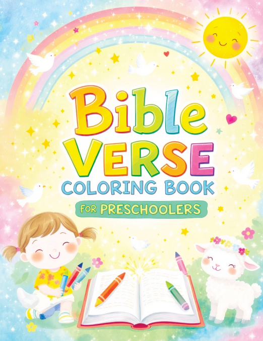 Bible Verse Coloring Book for Preschoolers