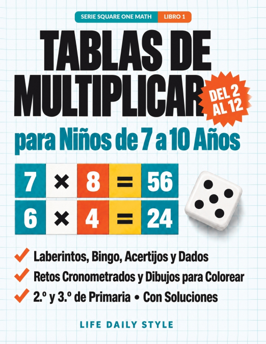 Tablas de Multiplicar para Niños de 7 a 10 Años