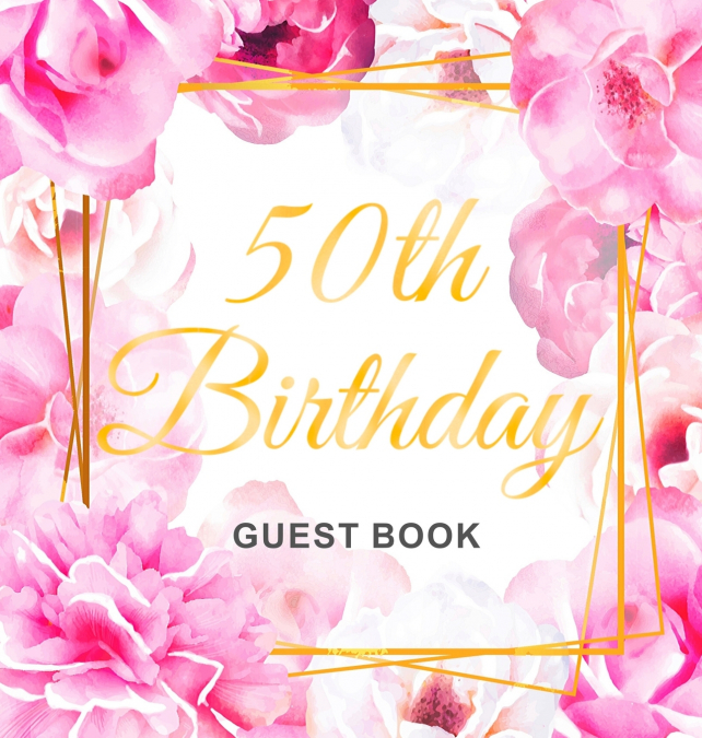 50th Birthday Guest Book