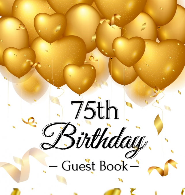 75th Birthday Guest Book