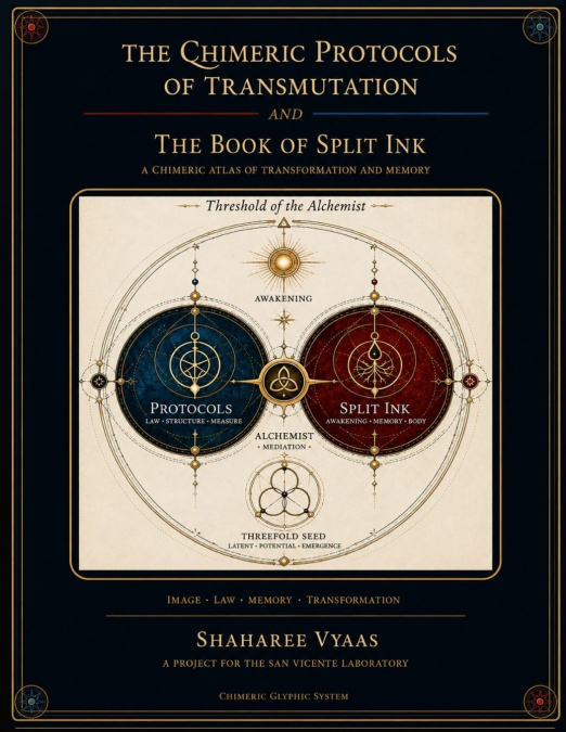 The Chimera Protocols of Transmutation and The Book of Split Ink.