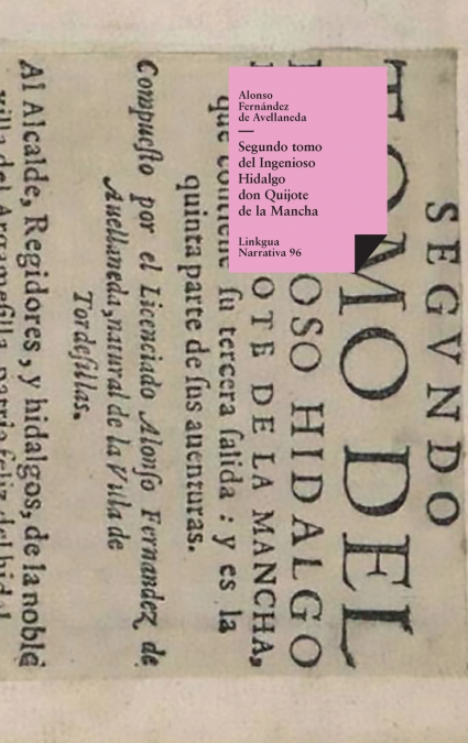 Segundo tomo del Ingenioso Hidalgo don Quijote de la Mancha
