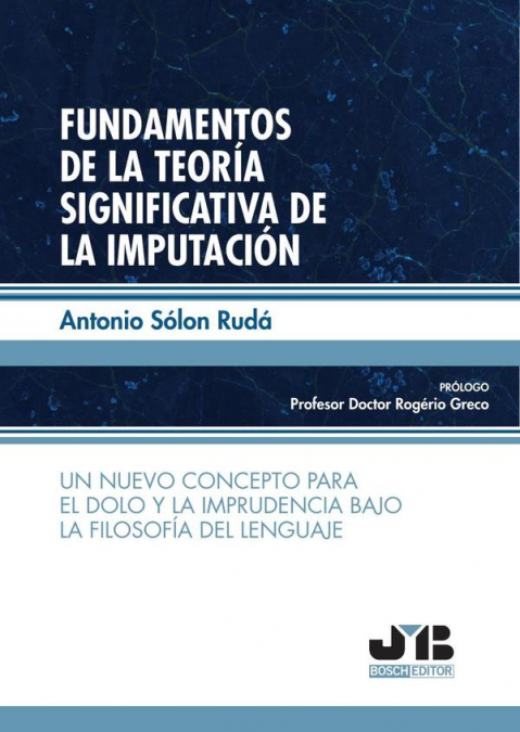 Fundamentos de la teoría significativa de la imputación.