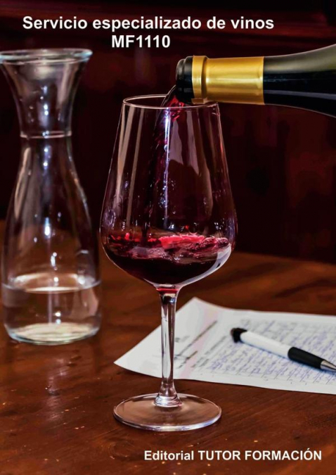 Servicio especializado de vinos. MF1110.