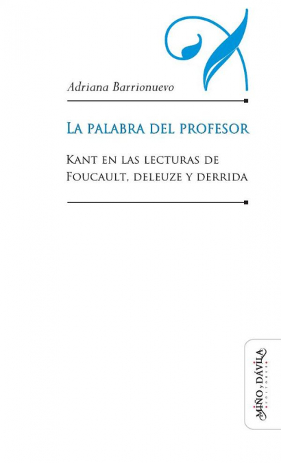 La palabra del profesor
