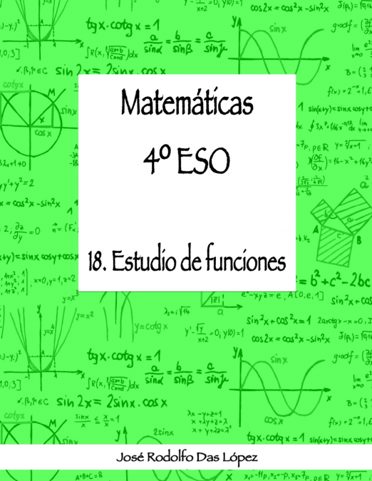 Matemáticas 4º ESO - 18. Estudio de funciones